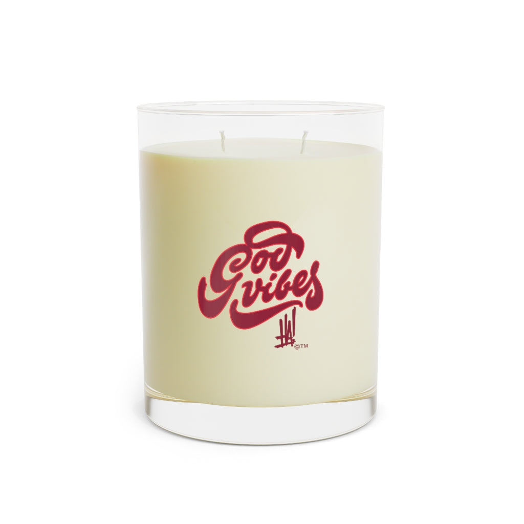 'God Vibes' Scented Candle - Full Glass, 11oz