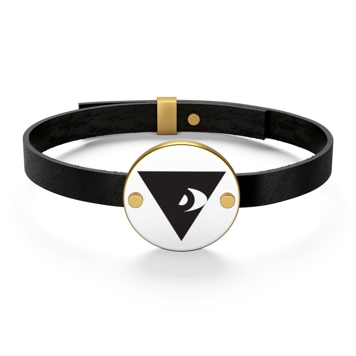 'All-Seeing-Eye' Leather Bracelet - Streetwear, Accessory - Merchandise, Hella Sexy Dope - HSD, Hella Sexy Dope - Hella Sexy Dope