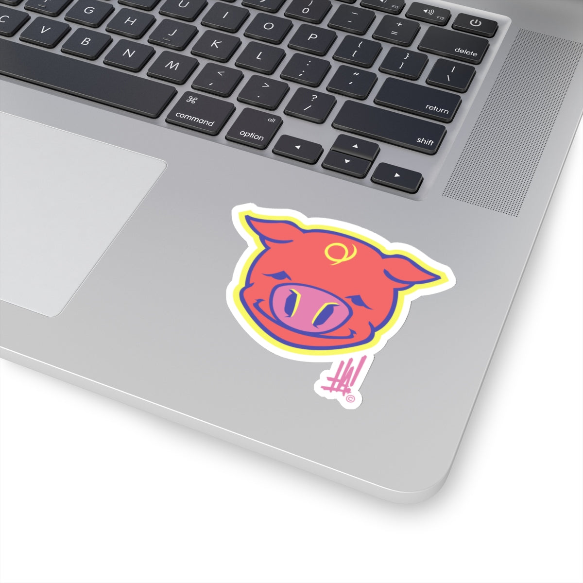 'PigBRAND' Kiss-Cut Stickers - Streetwear, Paper products - Merchandise, Hella Sexy Dope - HSD, Hella Sexy Dope - Hella Sexy Dope