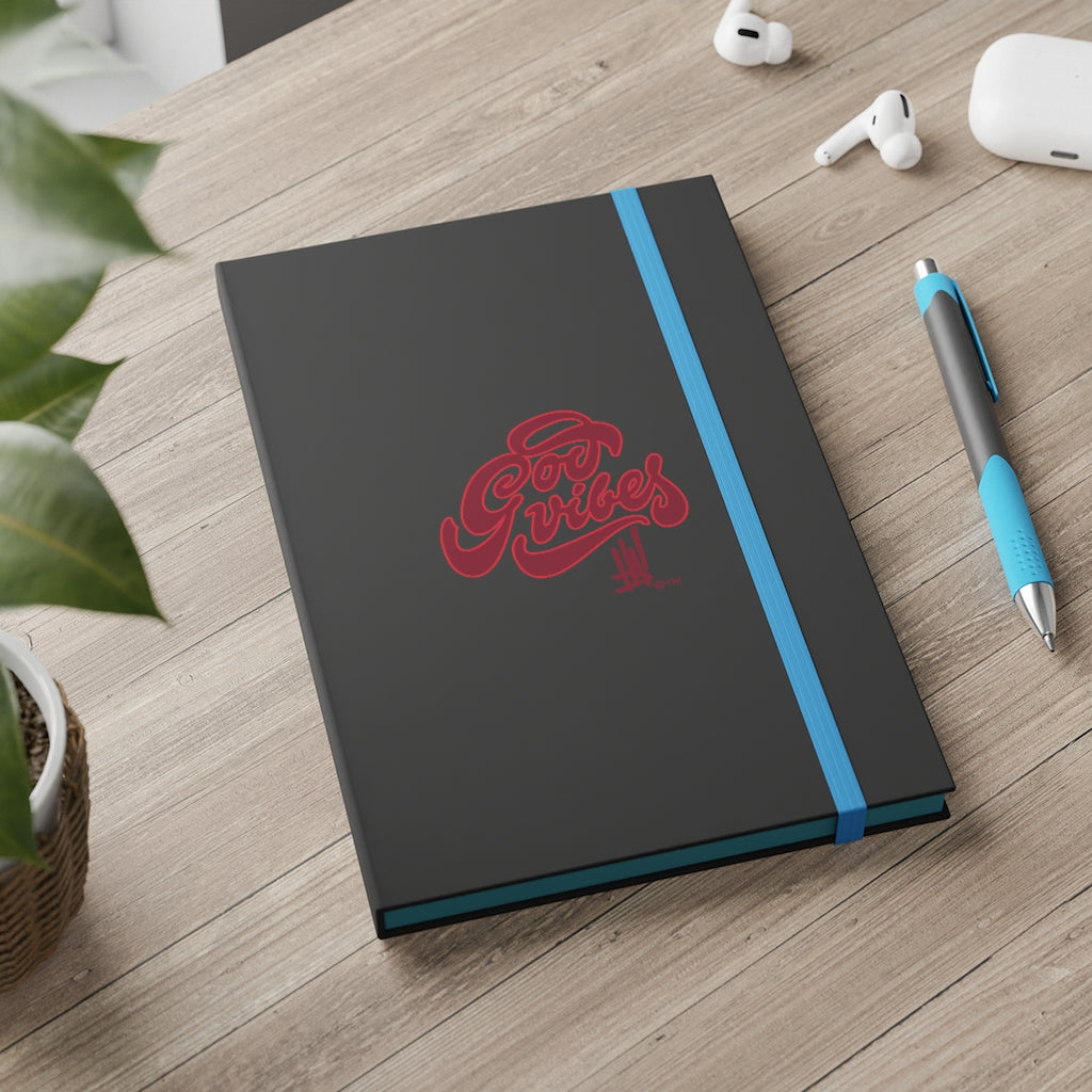 'God Vibes' Color Contrast Notebook - Ruled