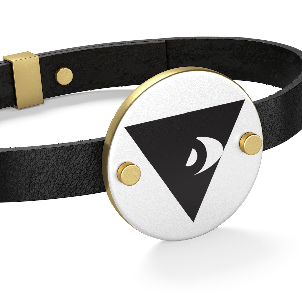 'All-Seeing-Eye' Leather Bracelet - Streetwear, Accessory - Merchandise, Hella Sexy Dope - HSD, Hella Sexy Dope - Hella Sexy Dope