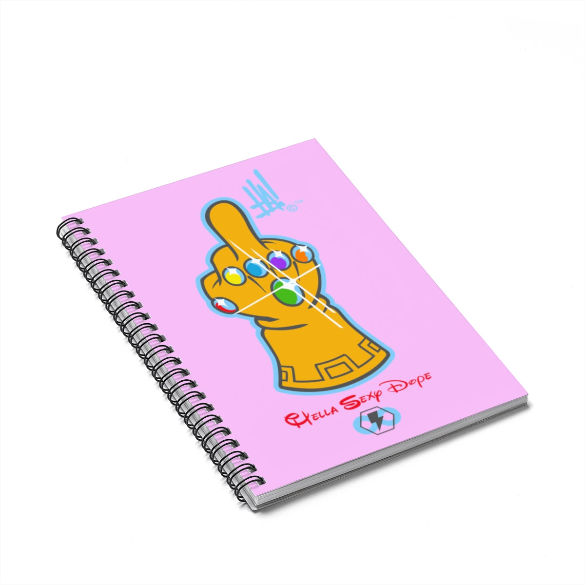 'Infinite' Spiral Notebook - Ruled Line - Streetwear, Paper products - Merchandise, Hella Sexy Dope - HSD, Hella Sexy Dope - Hella Sexy Dope