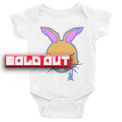 'RabbitBRAND' Infant Bodysuit - Streetwear, Kids - Merchandise, Hella Sexy Dope - HSD, Hella Sexy Dope - Hella Sexy Dope