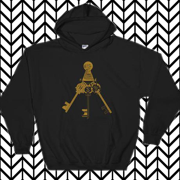 'Keys Open Doors' Hoodie Campaign_B - Streetwear, Sweaters - Merchandise, Hella Sexy Dope - HSD, Hella Sexy Dope - Hella Sexy Dope