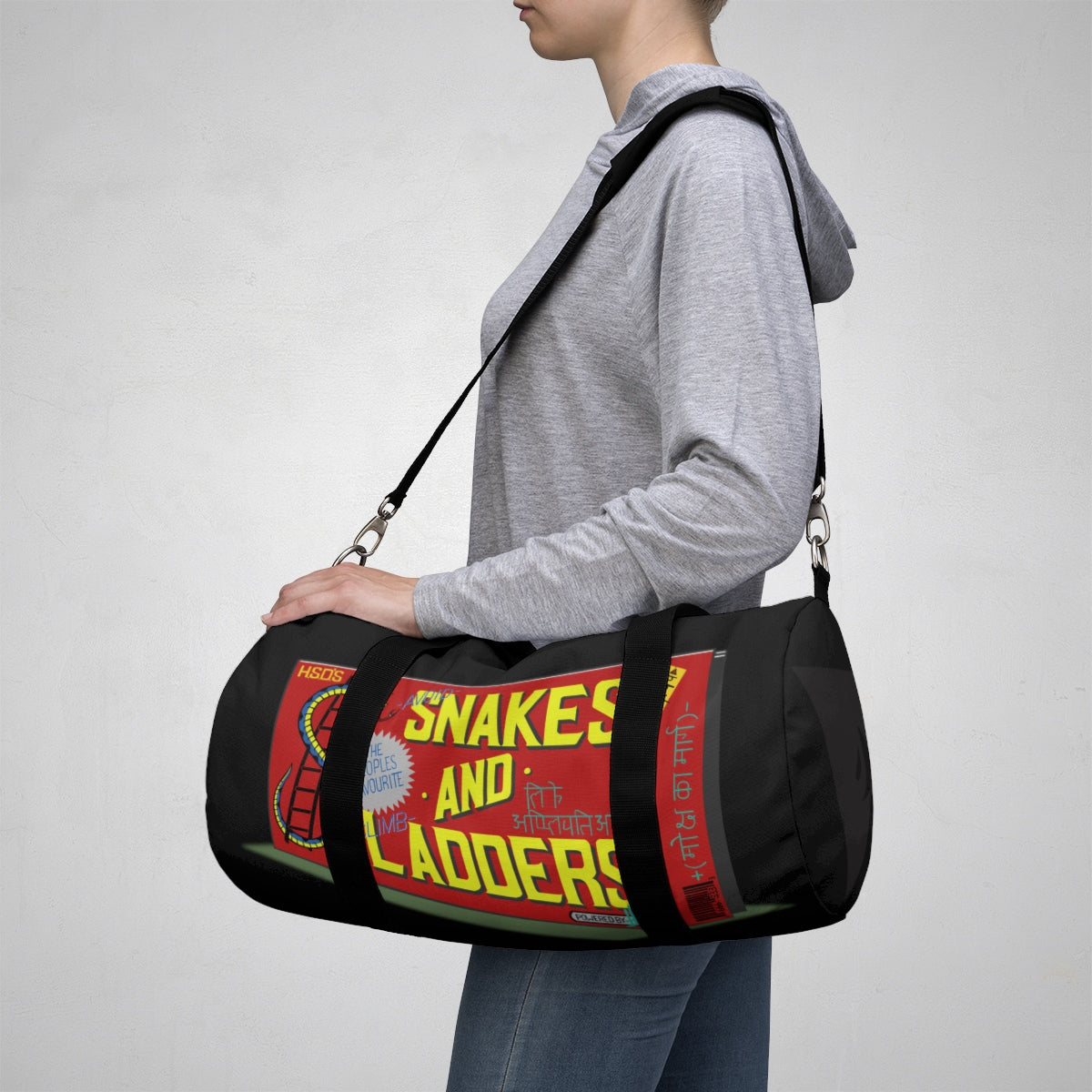 'Path of Salvation' Duffel Bag - Streetwear, Bags - Merchandise, Hella Sexy Dope - HSD, Hella Sexy Dope - Hella Sexy Dope