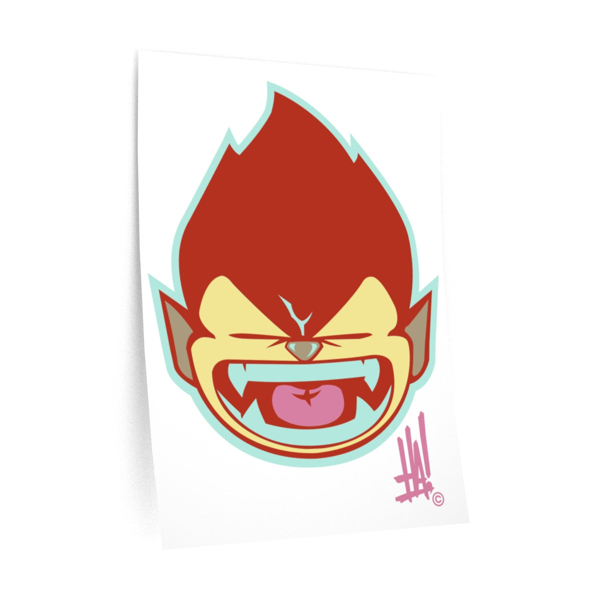 'MunkyBrand' Wall Decals - Streetwear, Wall Decal - Merchandise, Printify - HSD, Hella Sexy Dope - Hella Sexy Dope