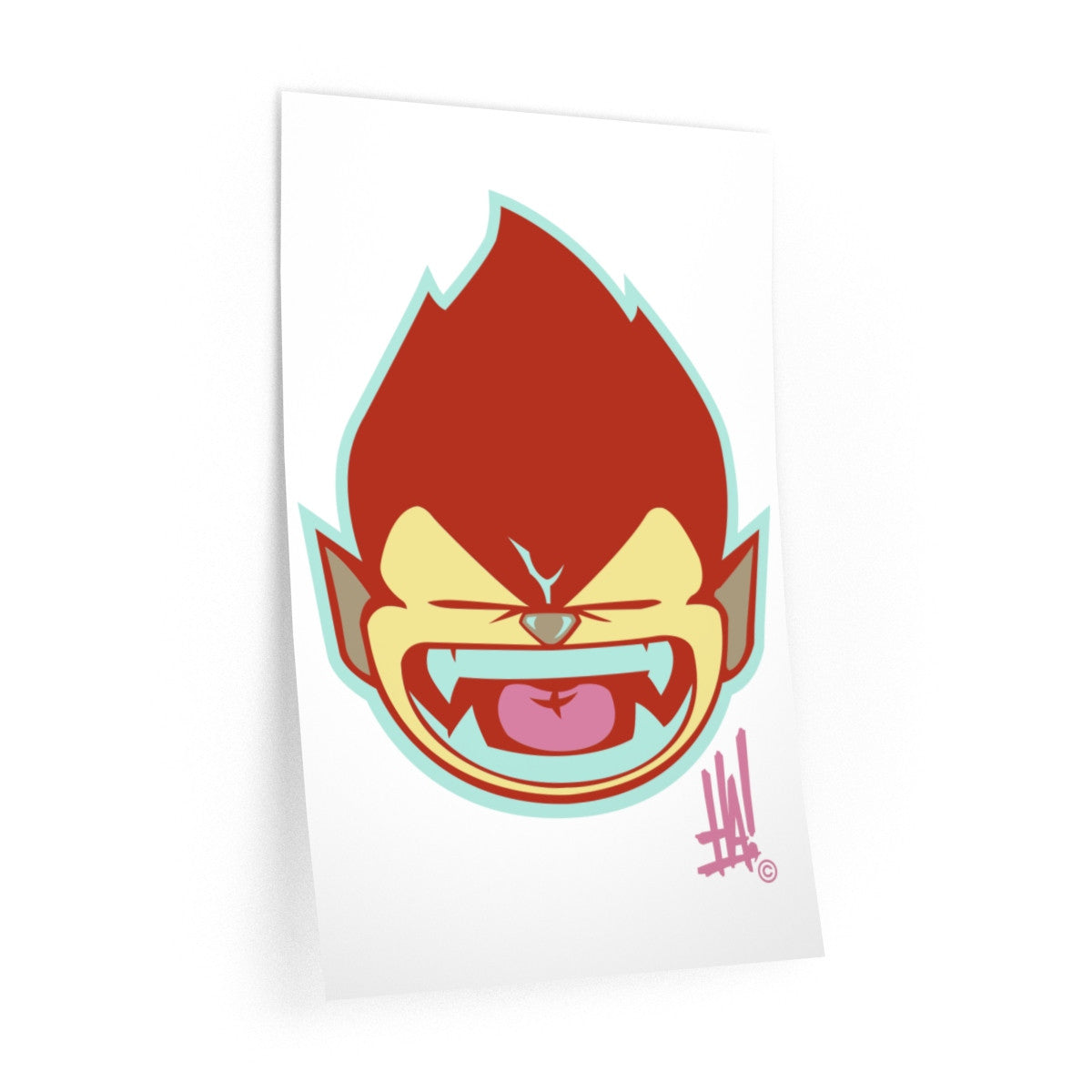 'MunkyBrand' Wall Decals - Streetwear, Wall Decal - Merchandise, Printify - HSD, Hella Sexy Dope - Hella Sexy Dope