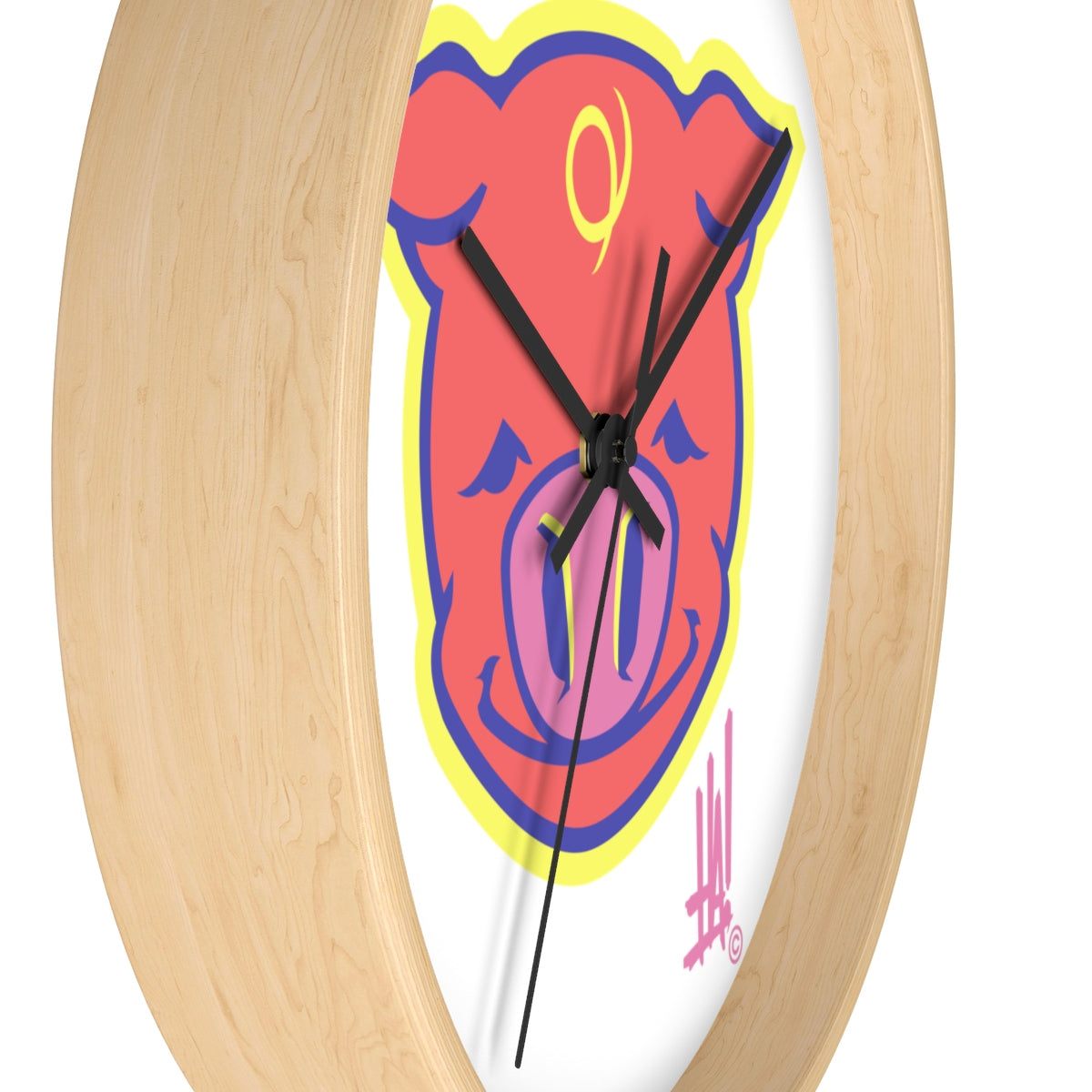 'PigBRAND' Wall clock - Streetwear, Home Decor - Merchandise, Hella Sexy Dope - HSD, Hella Sexy Dope - Hella Sexy Dope