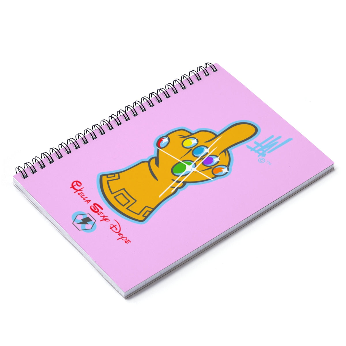 'Infinite' Spiral Notebook - Ruled Line - Streetwear, Paper products - Merchandise, Hella Sexy Dope - HSD, Hella Sexy Dope - Hella Sexy Dope