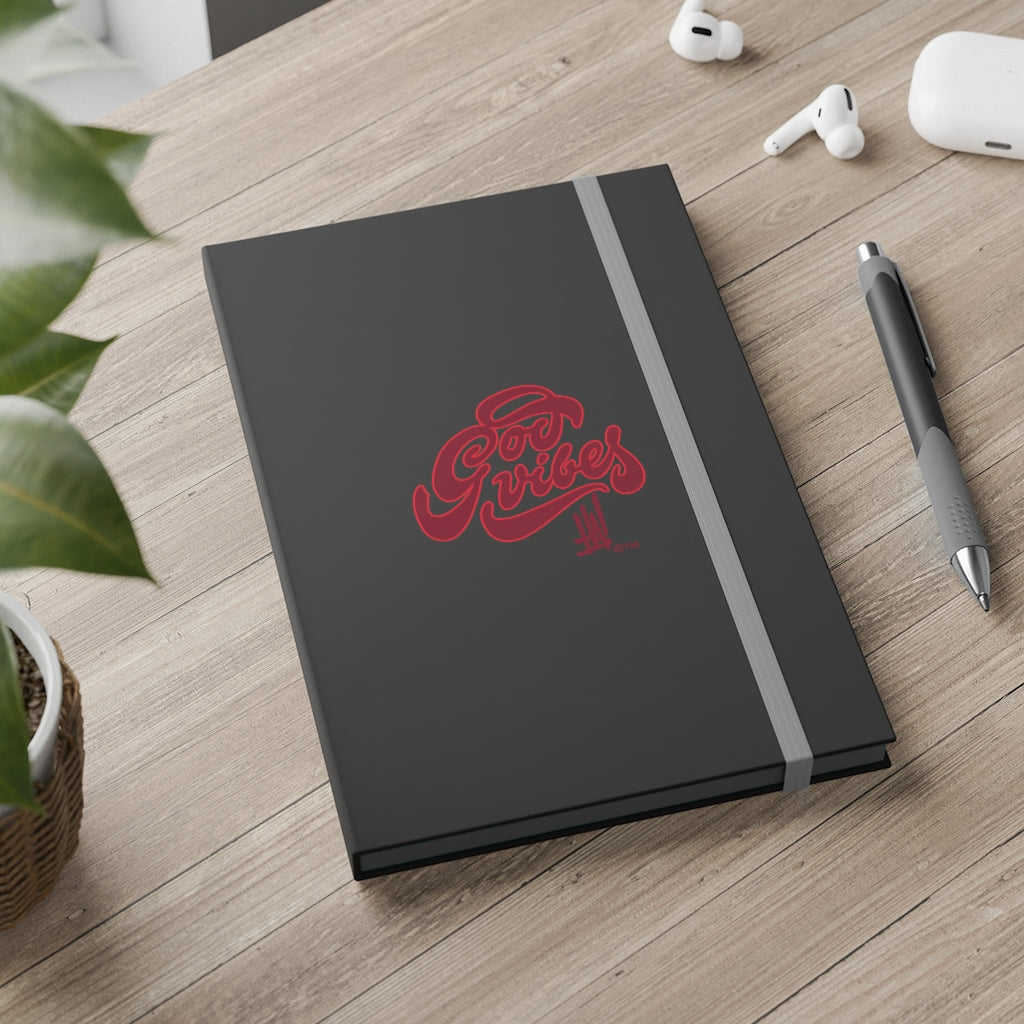 'God Vibes' Color Contrast Notebook - Ruled