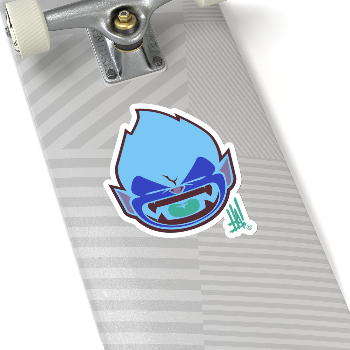 'Vamp Munky' Kiss-Cut Stickers - Streetwear, Paper products - Merchandise, Hella Sexy Dope - HSD, Hella Sexy Dope - Hella Sexy Dope
