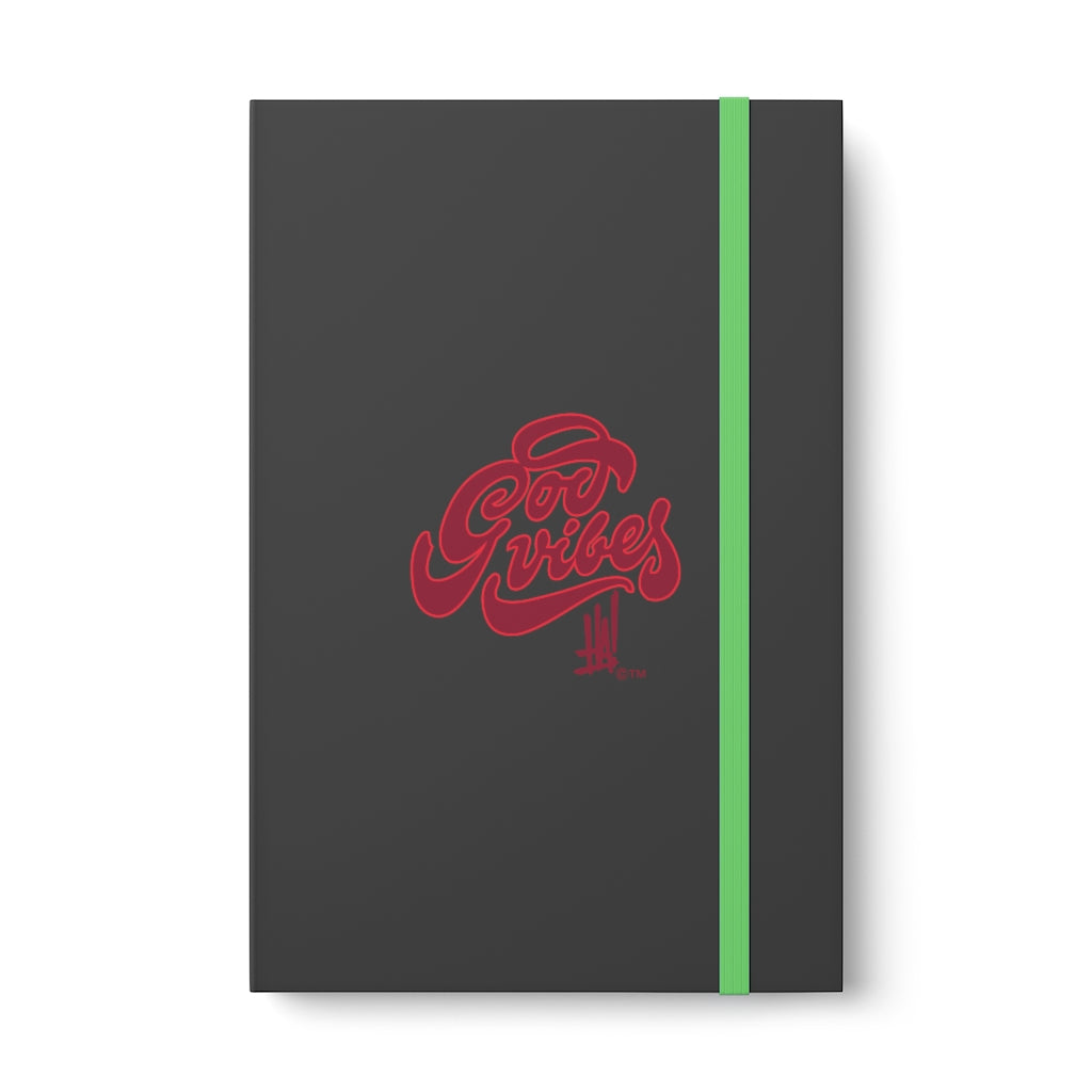 'God Vibes' Color Contrast Notebook - Ruled