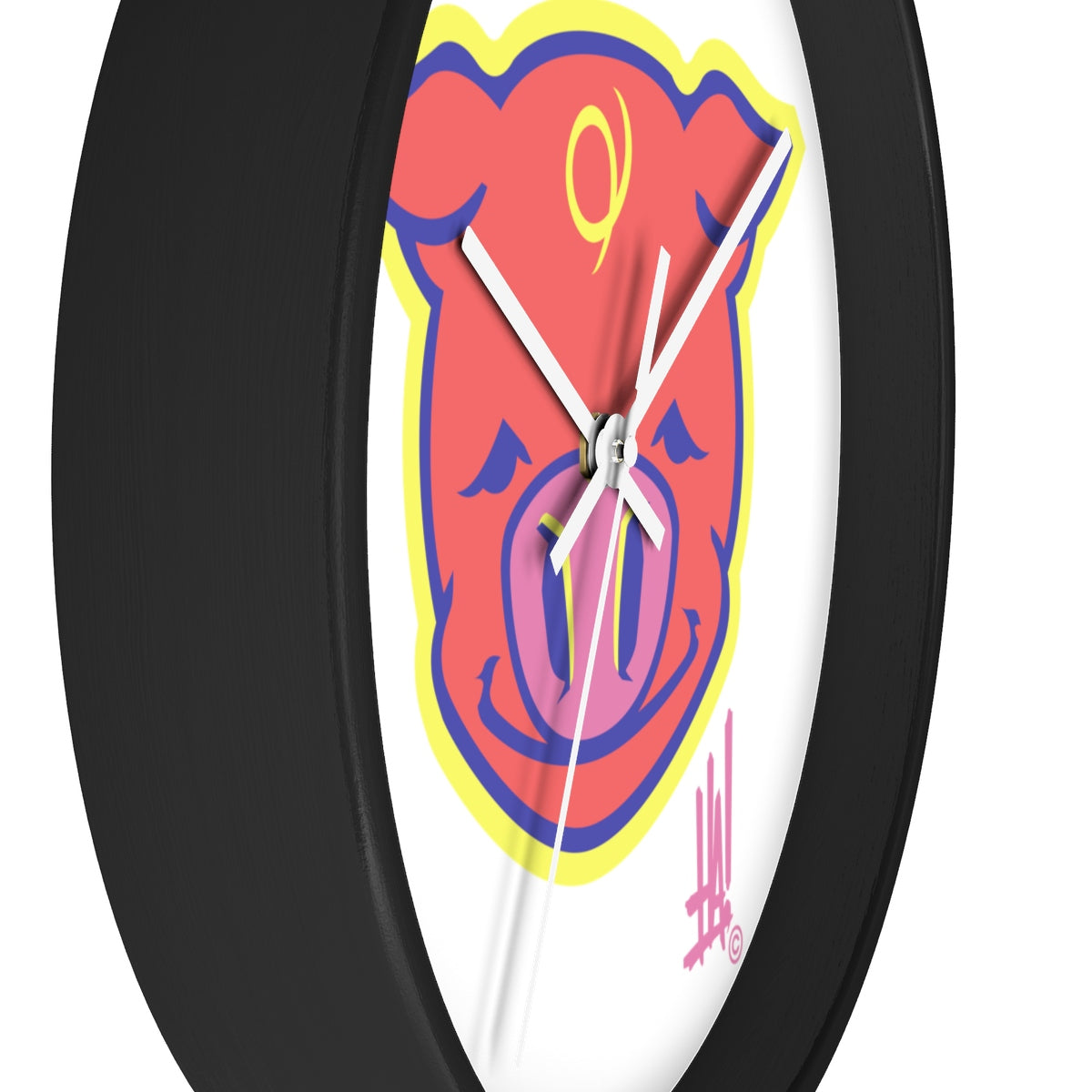 'PigBRAND' Wall clock - Streetwear, Home Decor - Merchandise, Hella Sexy Dope - HSD, Hella Sexy Dope - Hella Sexy Dope