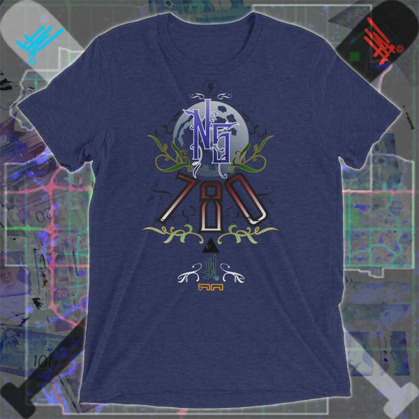 'NORTHSIDE Roots' Lunar Moon Tee (LED) - Streetwear, LED - Merchandise, Hella Sexy Dope - HSD, Hella Sexy Dope - Hella Sexy Dope