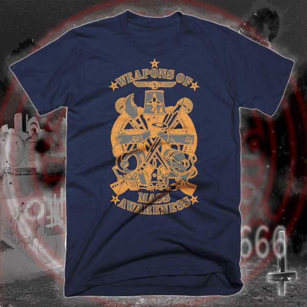 'Weapons of Mass Awareness' Tee Campaign_A - Streetwear, Shirt - Merchandise, Hella Sexy Dope - HSD, Hella Sexy Dope - Hella Sexy Dope