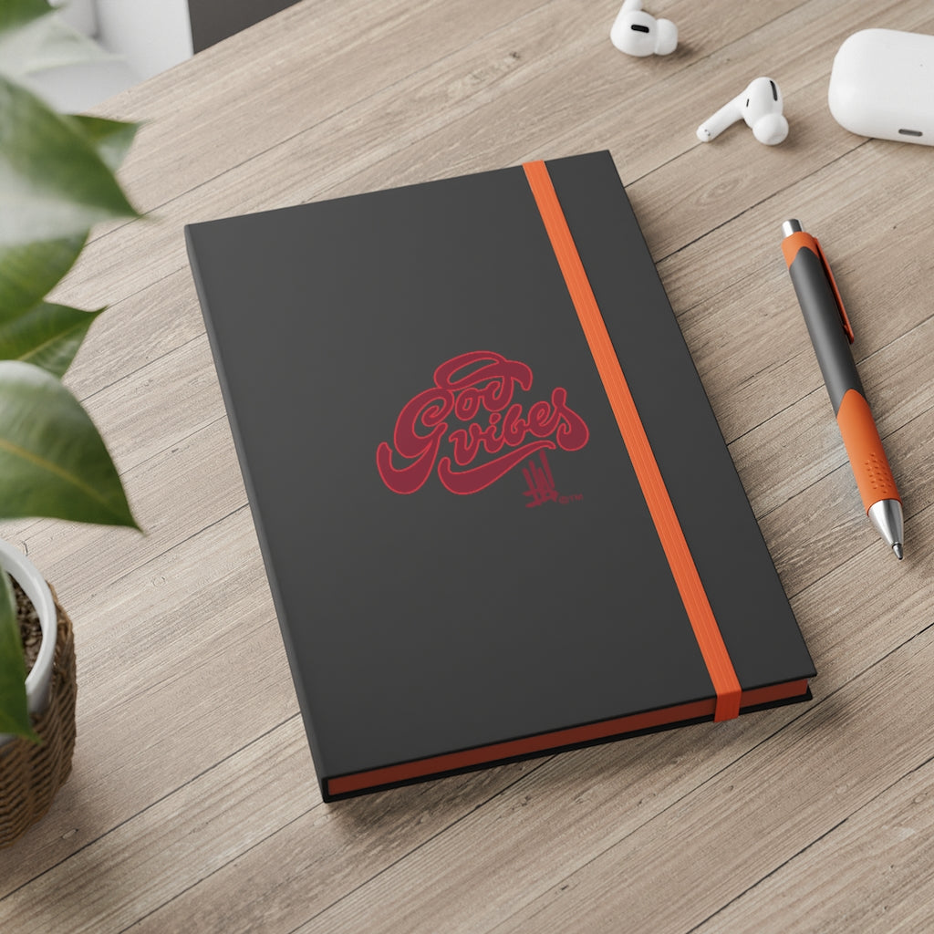 'God Vibes' Color Contrast Notebook - Ruled
