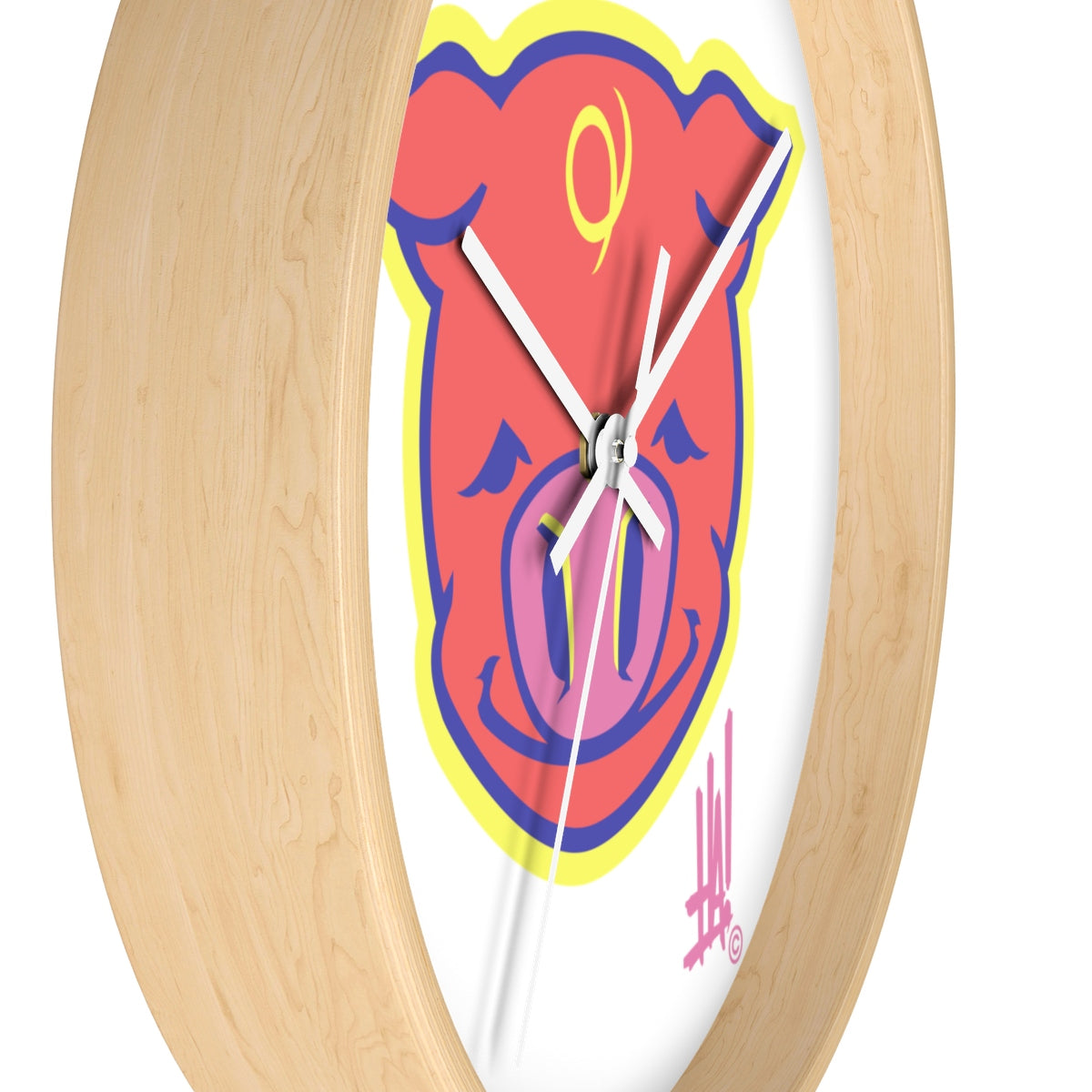 'PigBRAND' Wall clock - Streetwear, Home Decor - Merchandise, Hella Sexy Dope - HSD, Hella Sexy Dope - Hella Sexy Dope