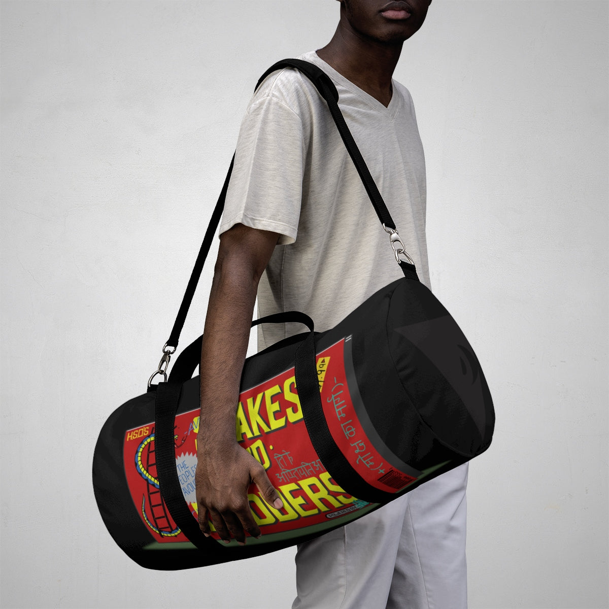 'Path of Salvation' Duffel Bag - Streetwear, Bags - Merchandise, Hella Sexy Dope - HSD, Hella Sexy Dope - Hella Sexy Dope