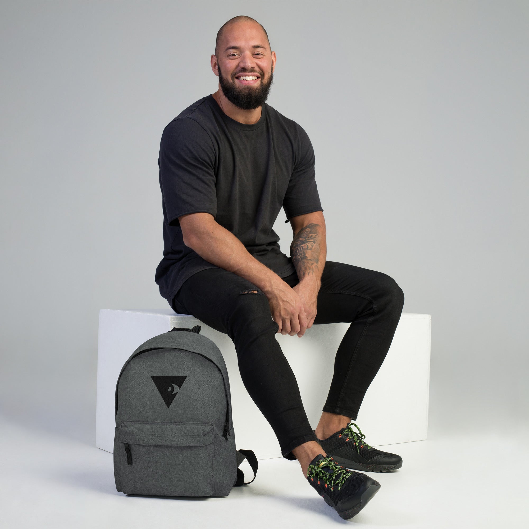 'All Seeing Eye' Water Edition Embroidered Backpack