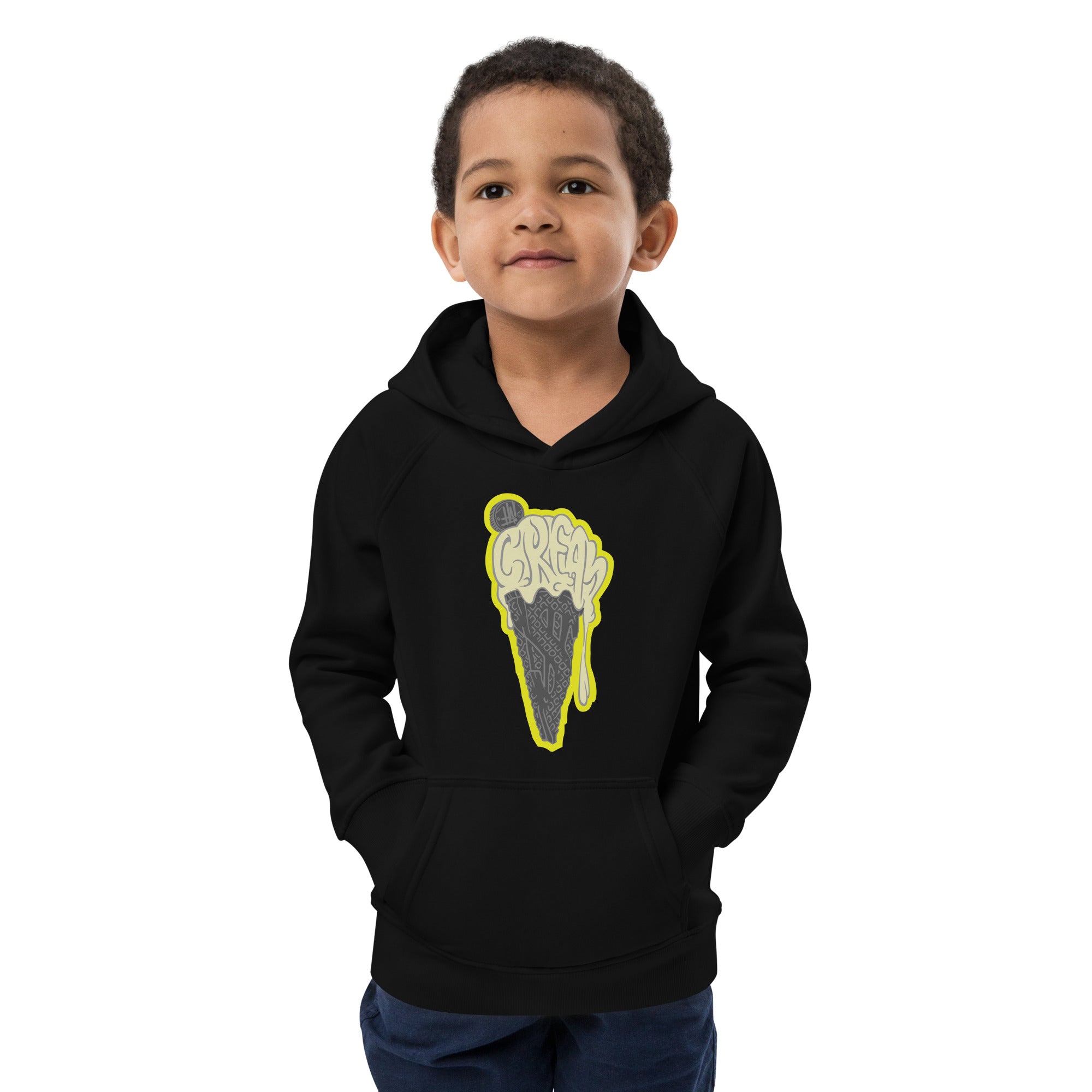 'CREAME' Kids Eco-Hoodie