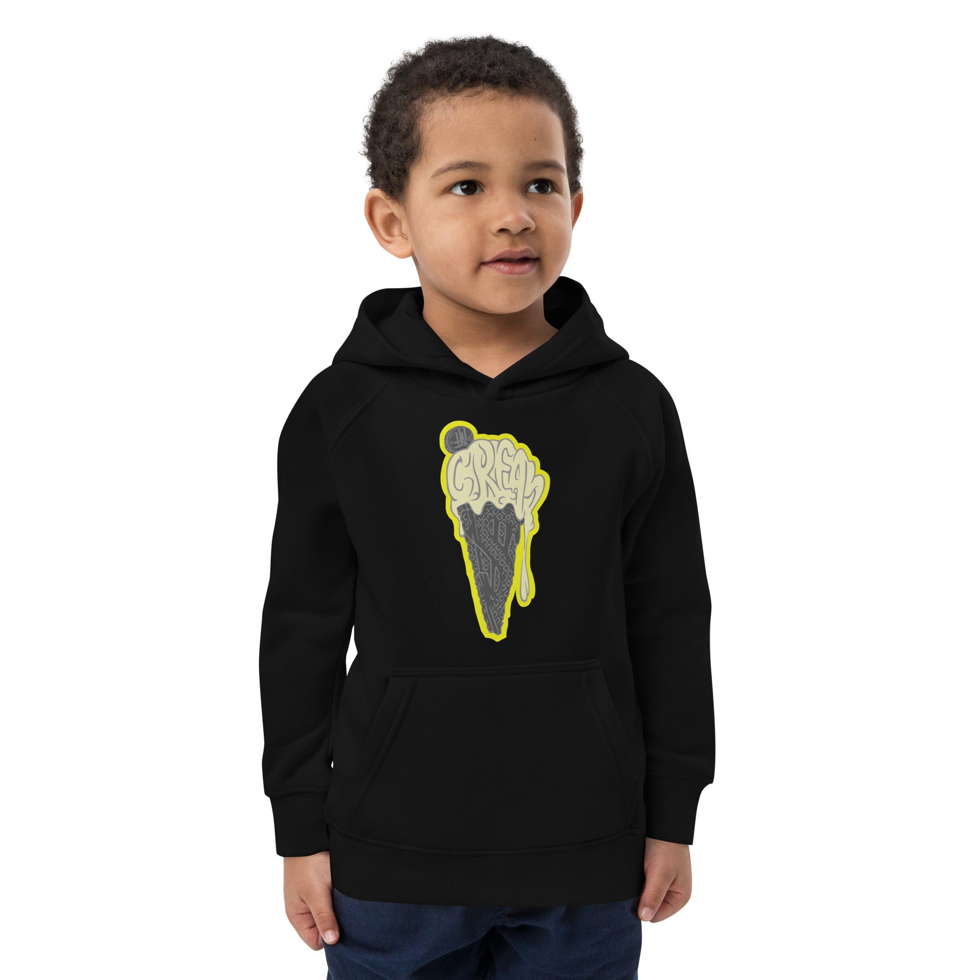 'CREAME' Kids Eco-Hoodie
