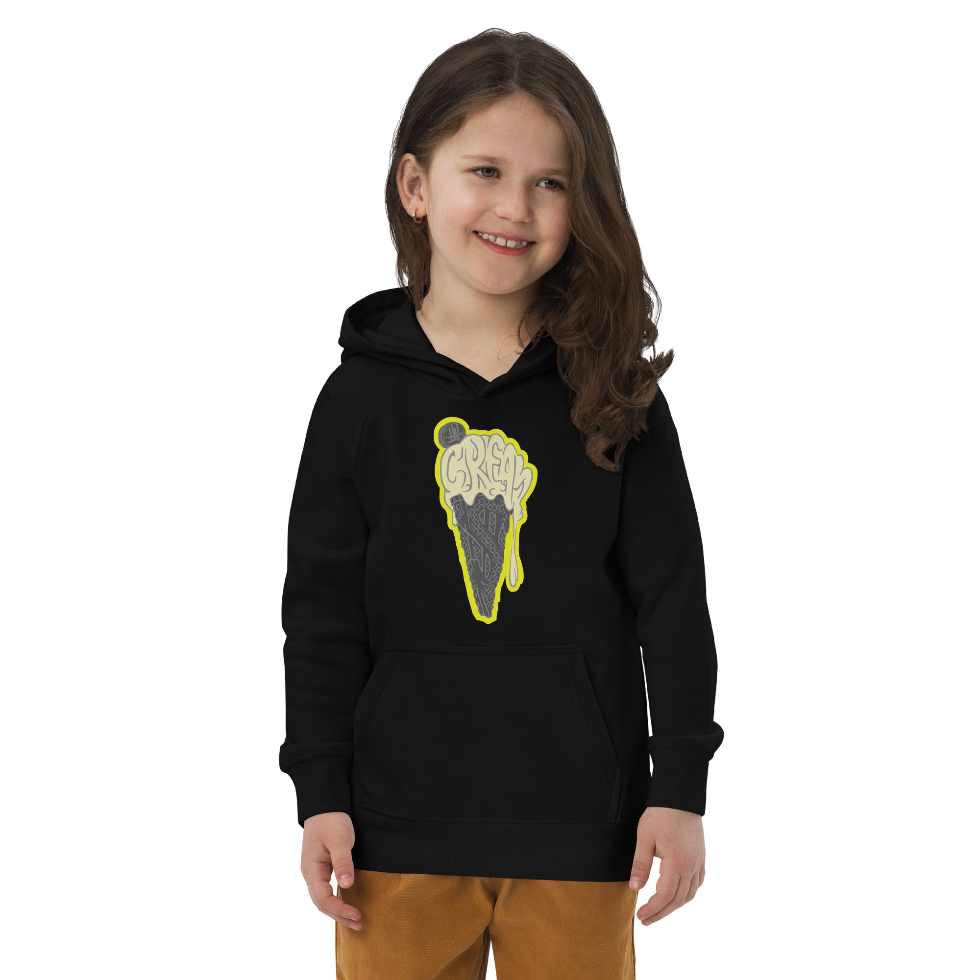 'CREAME' Kids Eco-Hoodie