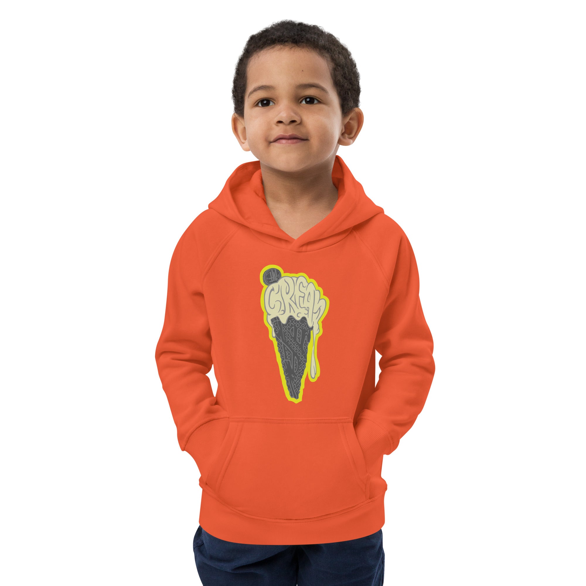 'CREAME' Kids Eco-Hoodie