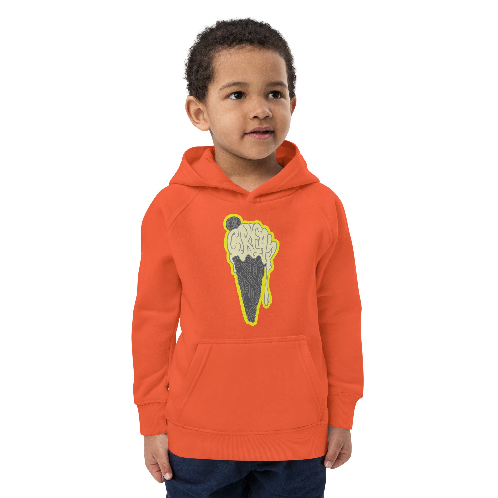 'CREAME' Kids Eco-Hoodie