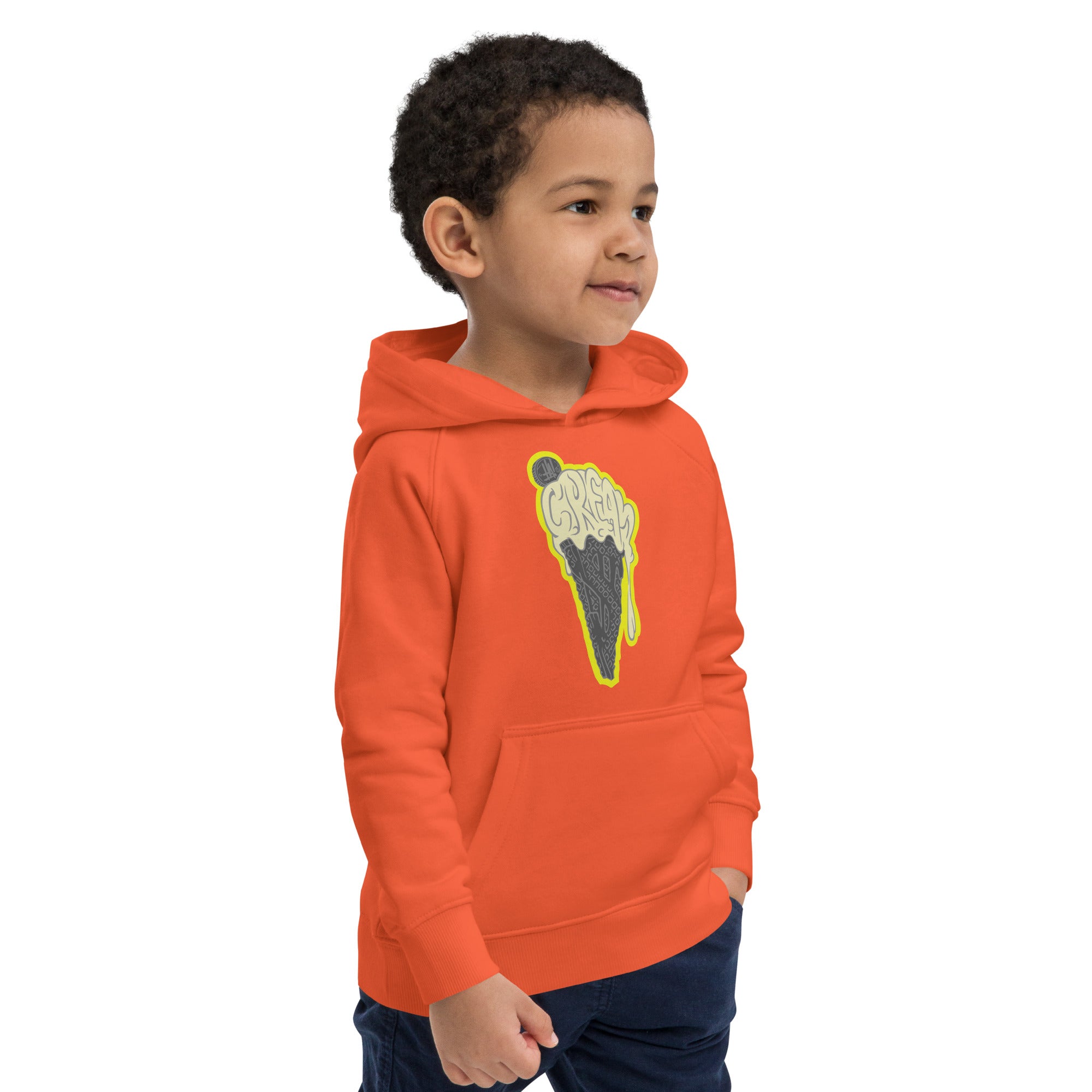 'CREAME' Kids Eco-Hoodie