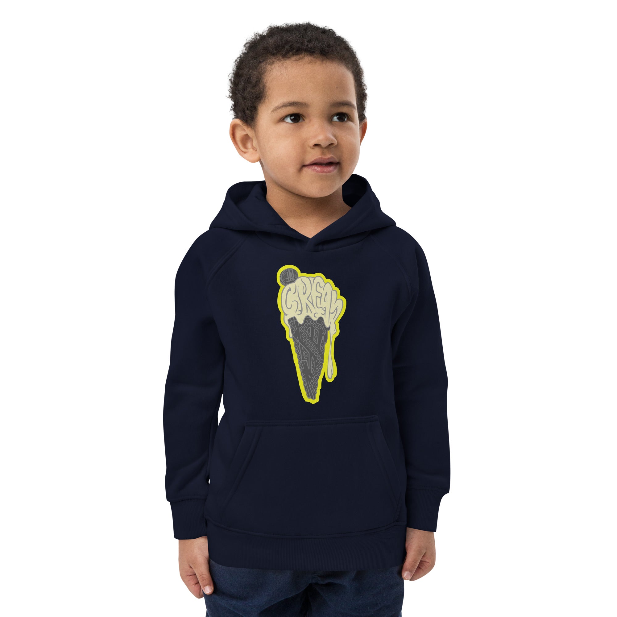 'CREAME' Kids Eco-Hoodie
