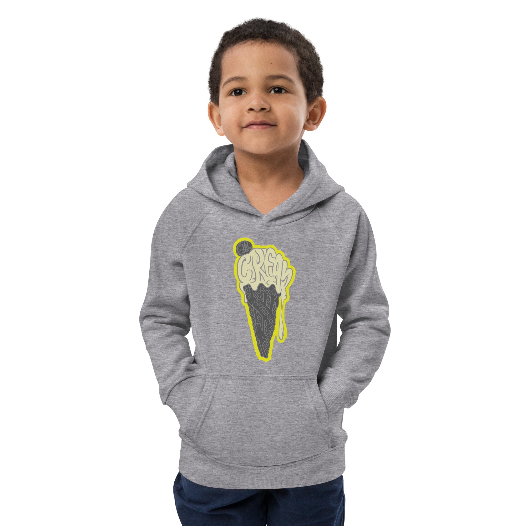 'CREAME' Kids Eco-Hoodie