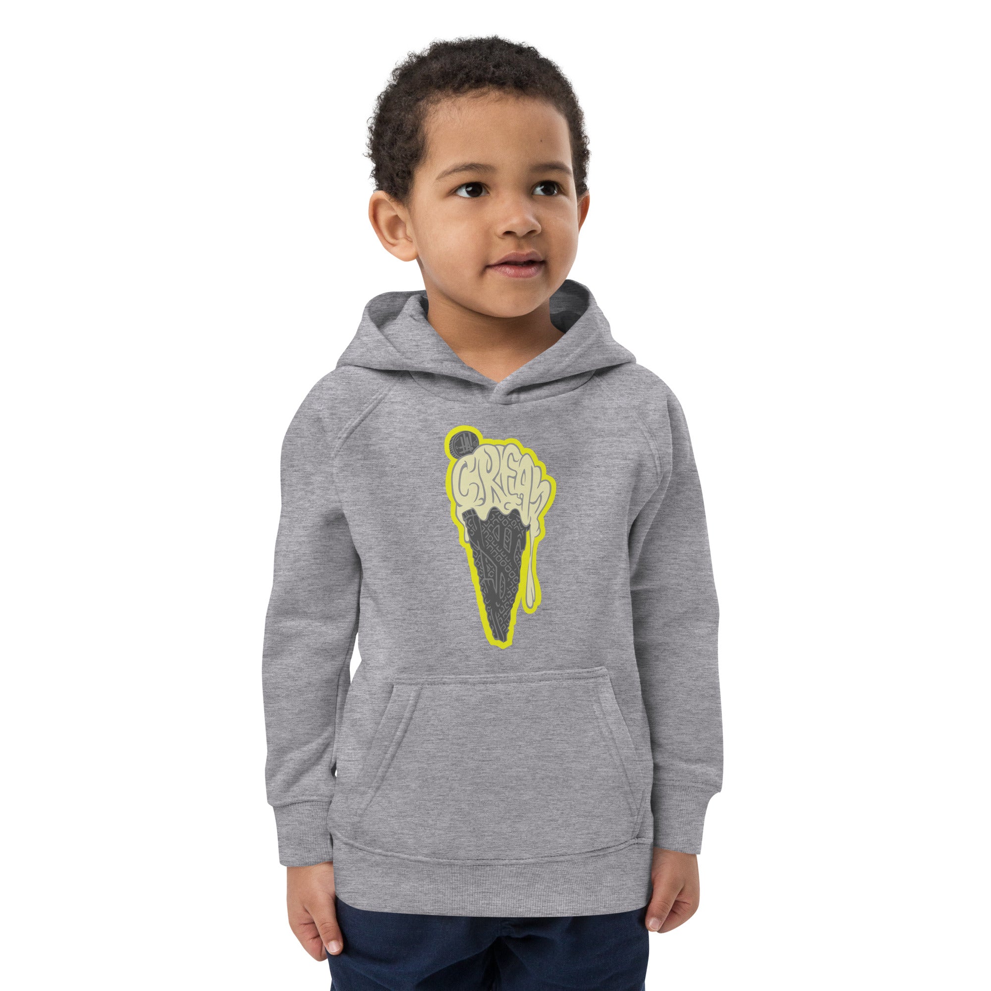 'CREAME' Kids Eco-Hoodie