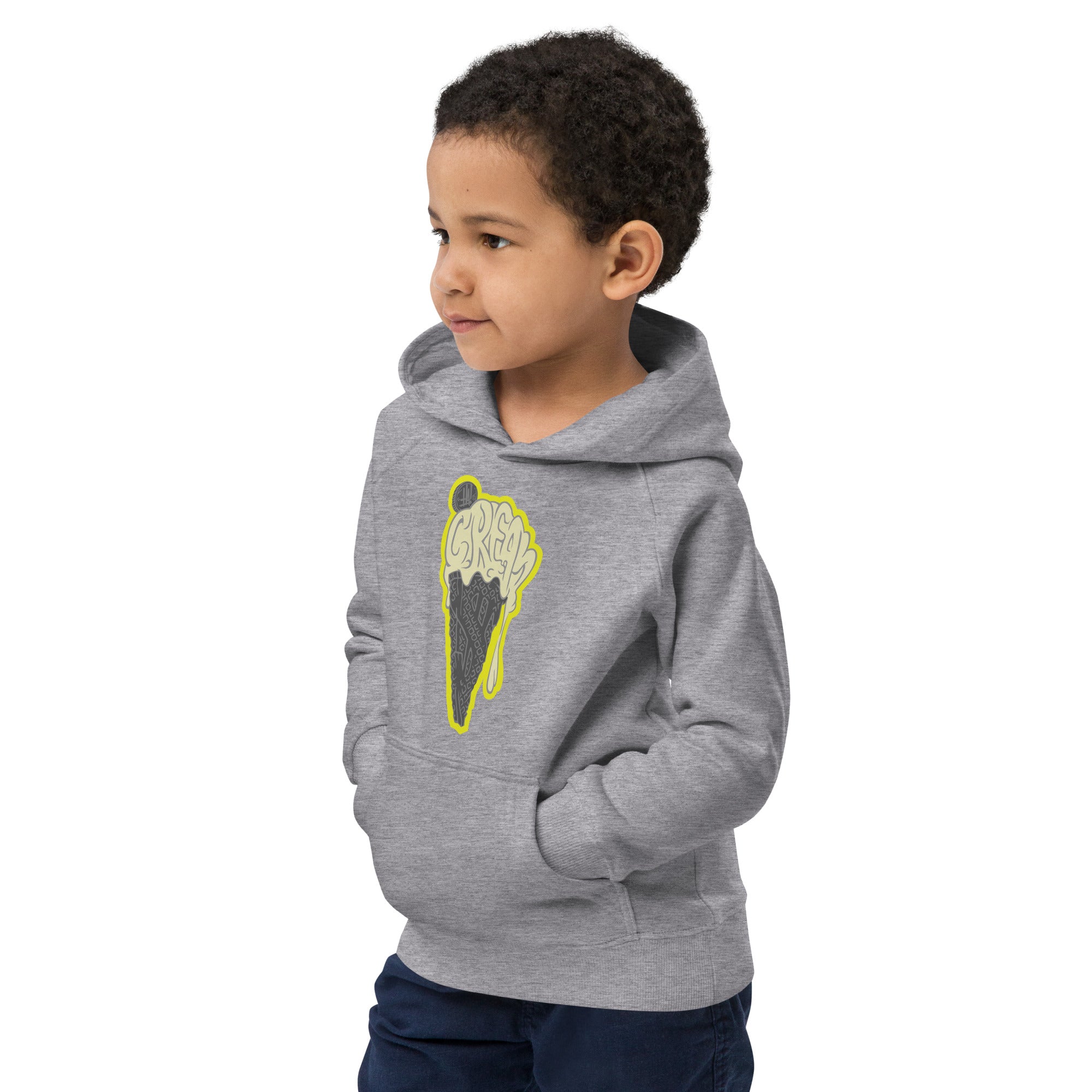 'CREAME' Kids Eco-Hoodie