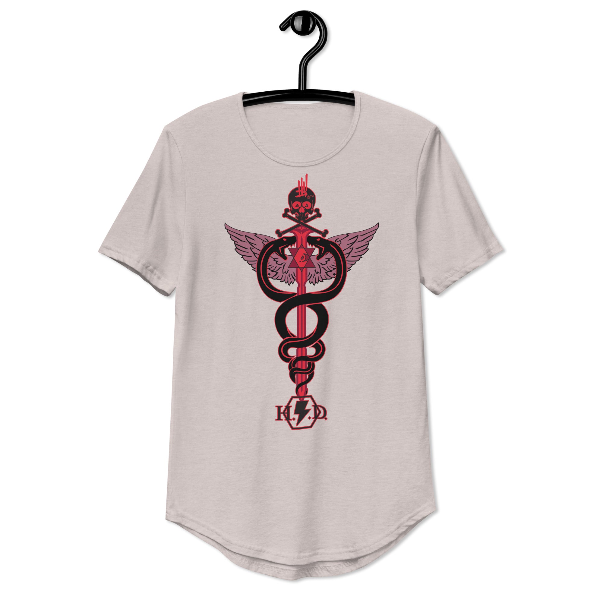 'God Vibes' Unisex Curved Hem T-Shirt