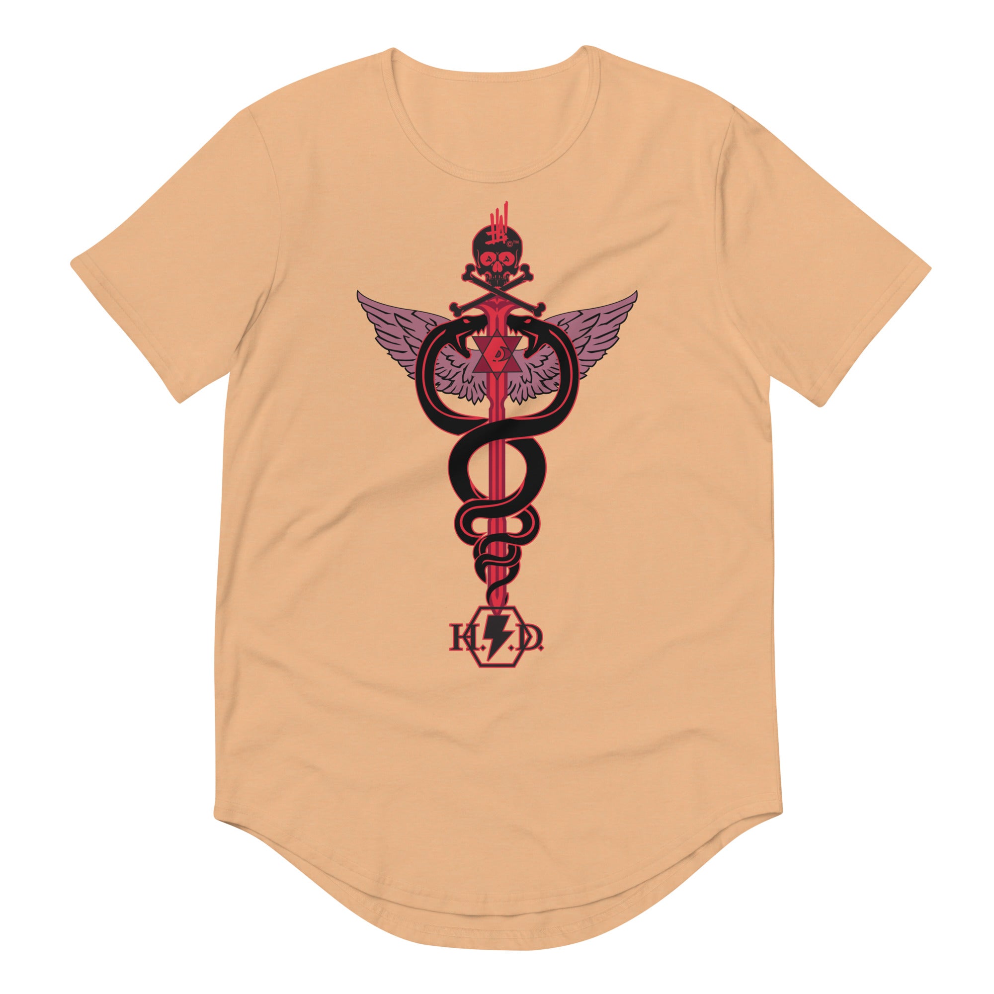 'God Vibes' Unisex Curved Hem T-Shirt