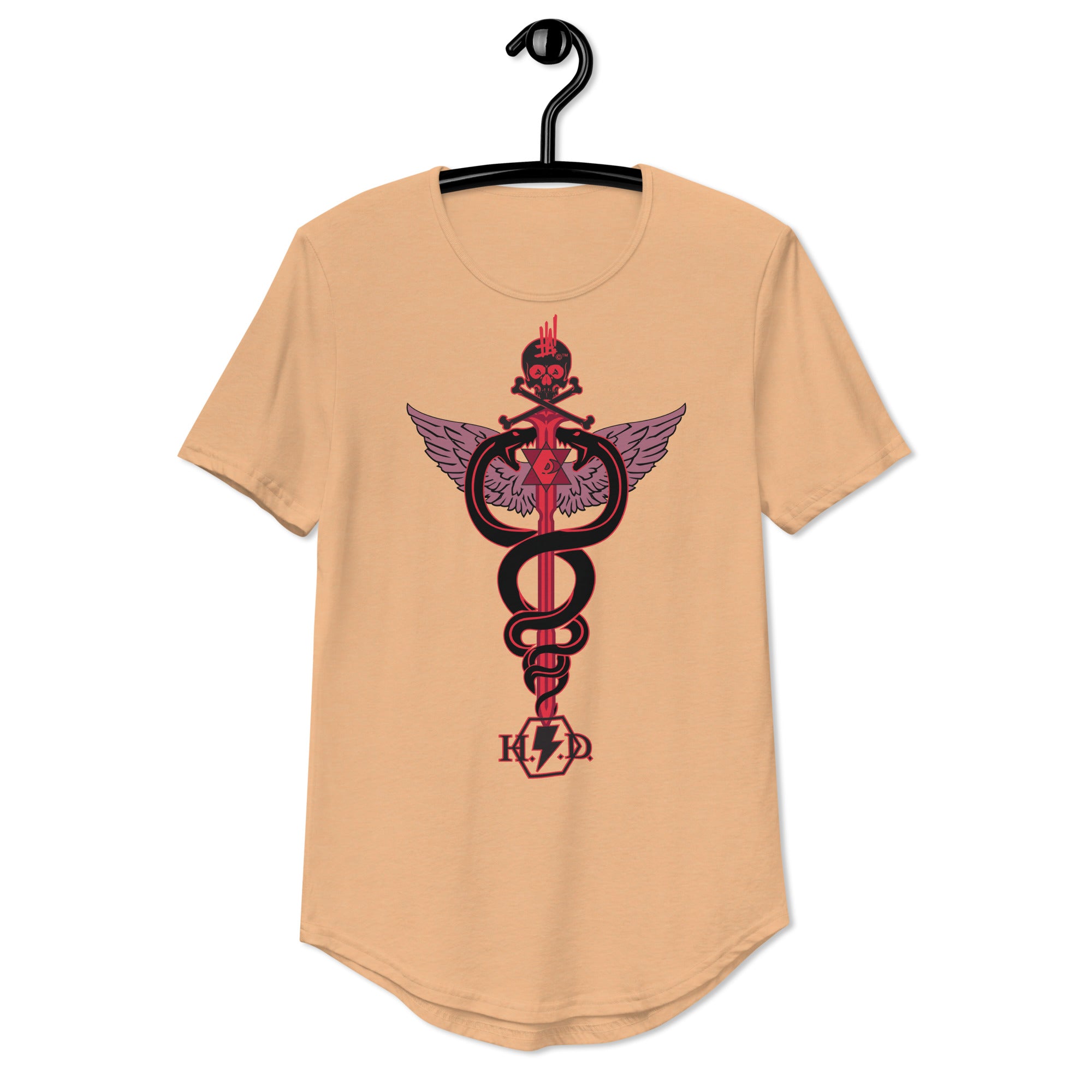 'God Vibes' Unisex Curved Hem T-Shirt