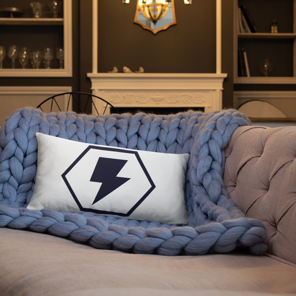 'TigerBRAND' Basic Throw Pillow - Streetwear, Home Decor - Merchandise, Hella Sexy Dope - HSD, Hella Sexy Dope - Hella Sexy Dope