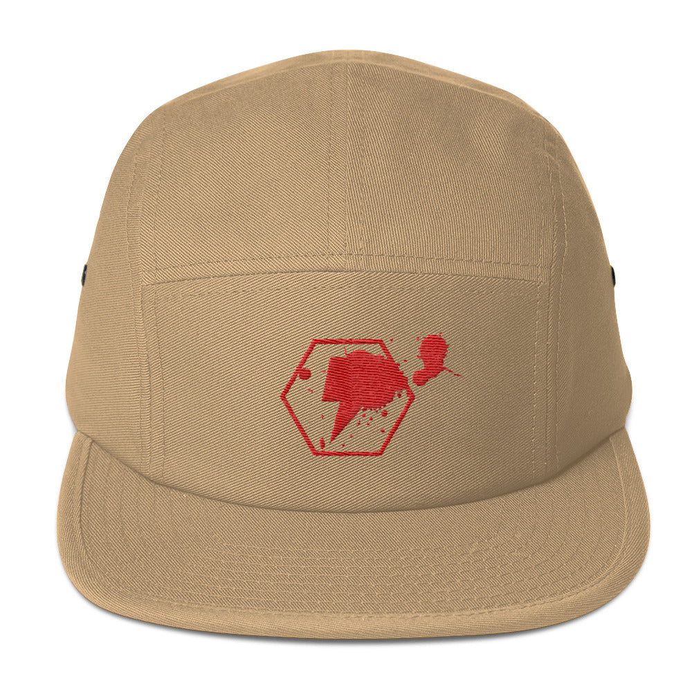 'Vamp Logo' Five Panel Cap - Streetwear, Accessory - Merchandise, Hella Sexy Dope - HSD, Hella Sexy Dope - Hella Sexy Dope
