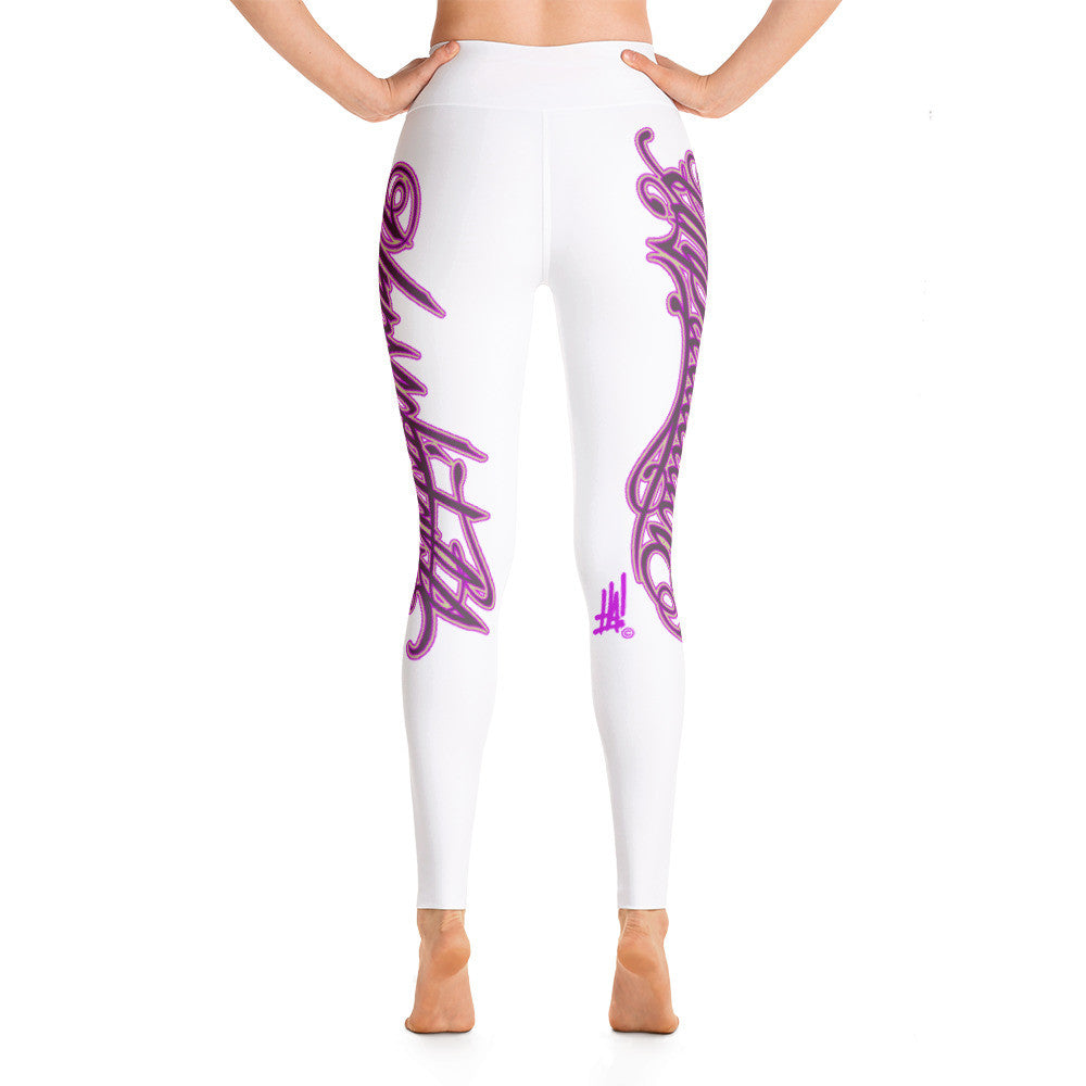 'Unpredictable' Yoga Leggings - Streetwear, Leggings - Merchandise, Hella Sexy Dope - HSD, Hella Sexy Dope - Hella Sexy Dope