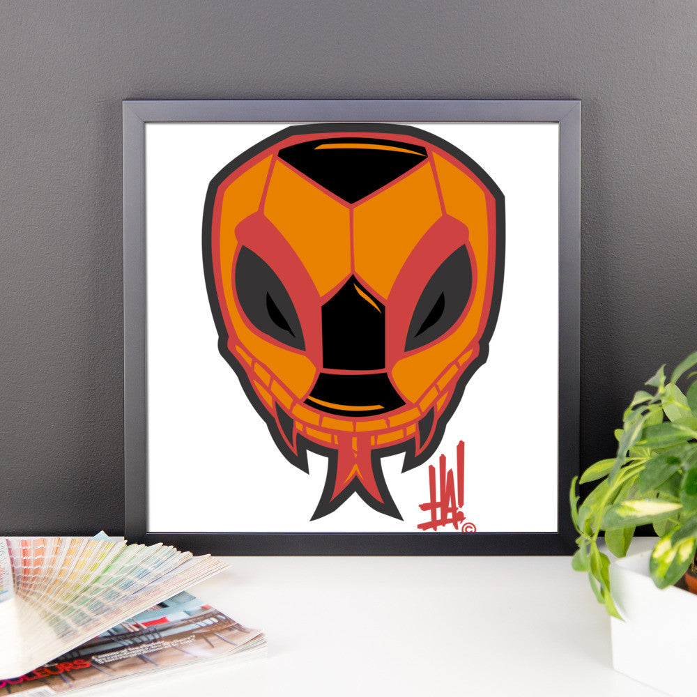 'SnakeBRAND' Framed poster - Streetwear, Home - Merchandise, Hella Sexy Dope - HSD, Hella Sexy Dope - Hella Sexy Dope