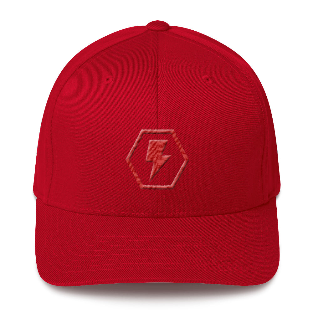 HSD 'Thunder' Structured Twill Cap - Streetwear, Accessory - Merchandise, Hella Sexy Dope - HSD, Hella Sexy Dope - Hella Sexy Dope