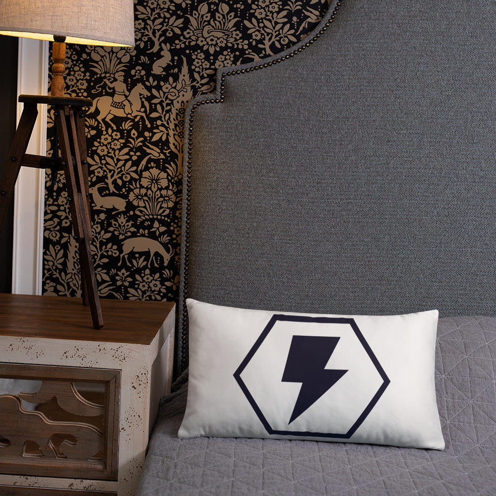 'TigerBRAND' Basic Throw Pillow - Streetwear, Home Decor - Merchandise, Hella Sexy Dope - HSD, Hella Sexy Dope - Hella Sexy Dope