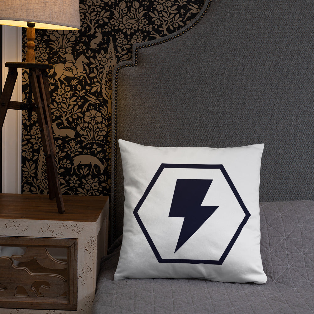 'TigerBRAND' Basic Throw Pillow - Streetwear, Home Decor - Merchandise, Hella Sexy Dope - HSD, Hella Sexy Dope - Hella Sexy Dope