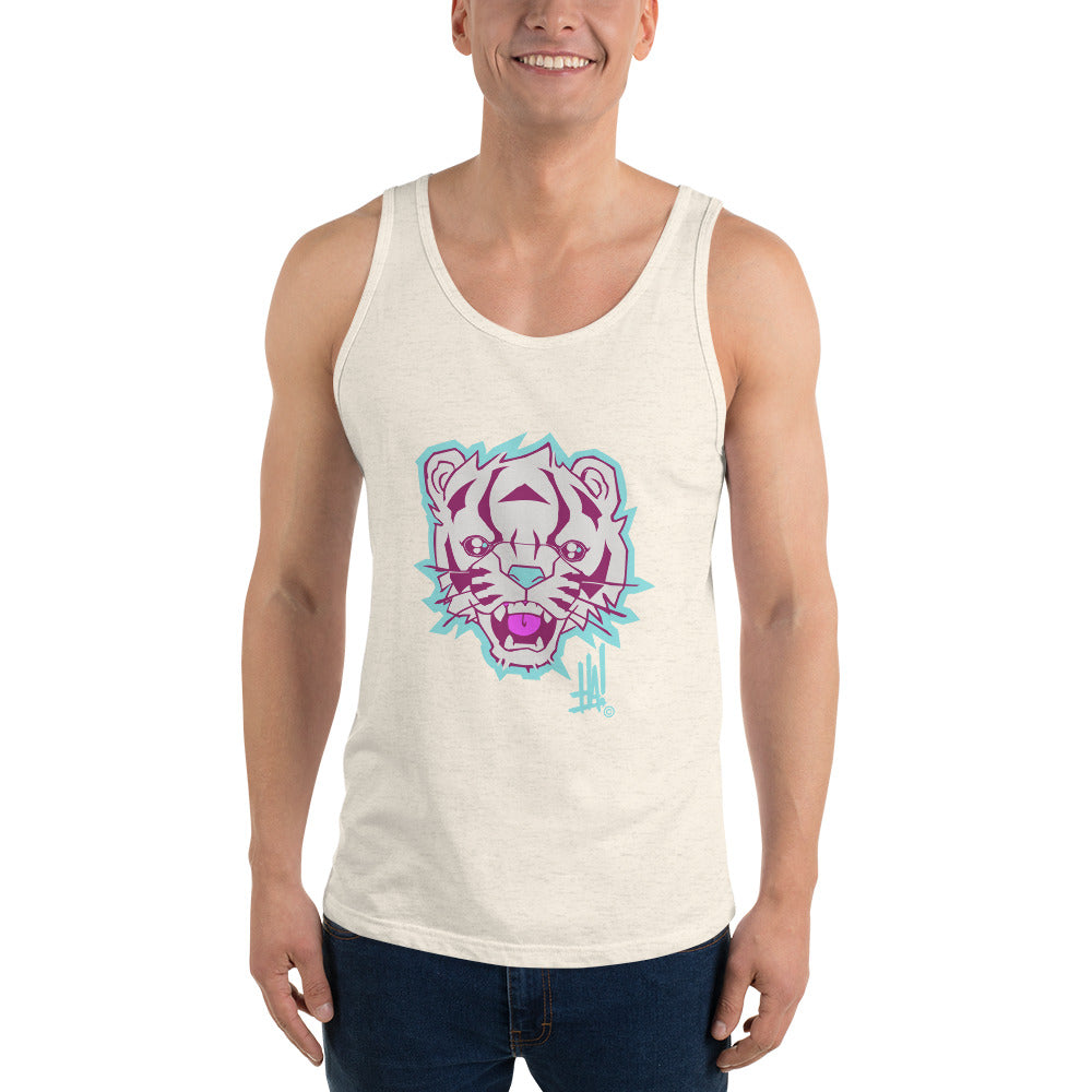 'TigerBRAND' Campaign_E Unisex Tank Top - Streetwear, Shirt - Merchandise, Hella Sexy Dope - HSD, Hella Sexy Dope - Hella Sexy Dope