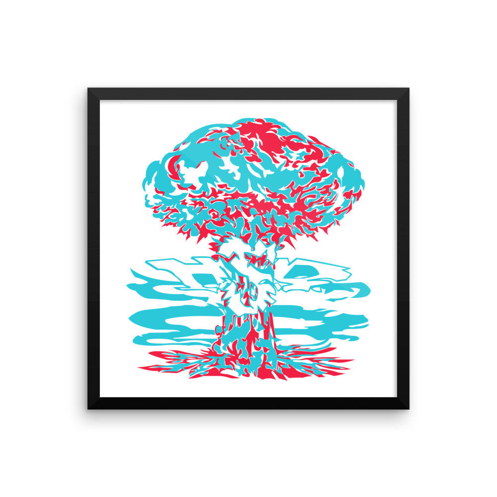 'Apocalypto' Framed poster - Streetwear, Print - Merchandise, Hella Sexy Dope - HSD, Hella Sexy Dope - Hella Sexy Dope