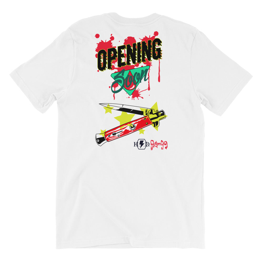 'Opening Soon...' Tee Campaign_C - Streetwear, Shirt - Merchandise, Hella Sexy Dope - HSD, Hella Sexy Dope - Hella Sexy Dope