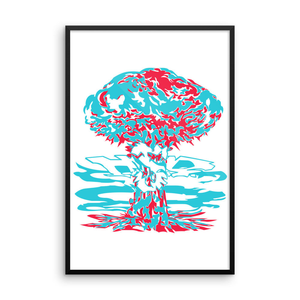 'Apocalypto' Framed poster - Streetwear, Print - Merchandise, Hella Sexy Dope - HSD, Hella Sexy Dope - Hella Sexy Dope