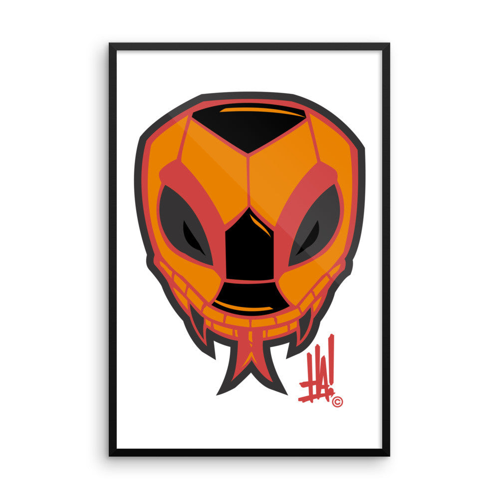 'SnakeBRAND' Framed poster - Streetwear, Home - Merchandise, Hella Sexy Dope - HSD, Hella Sexy Dope - Hella Sexy Dope