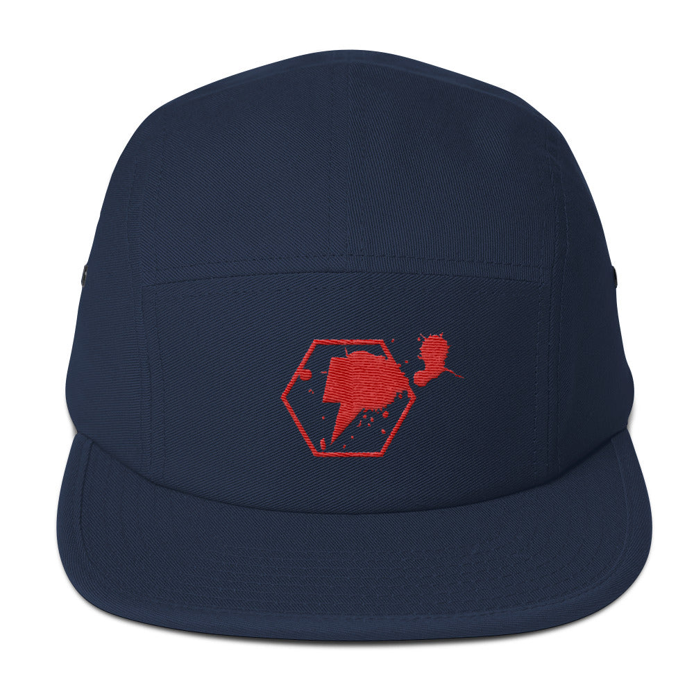 'Vamp Logo' Five Panel Cap - Streetwear, Accessory - Merchandise, Hella Sexy Dope - HSD, Hella Sexy Dope - Hella Sexy Dope