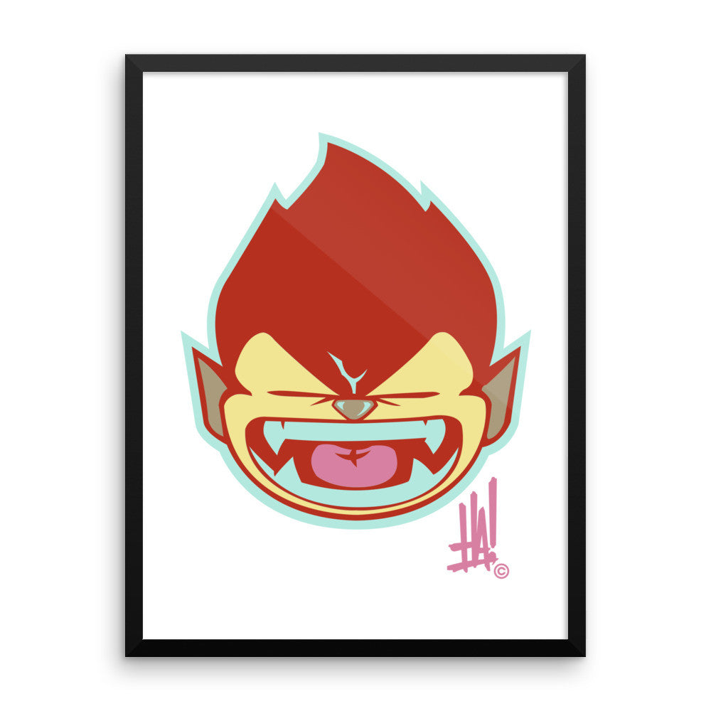 'MunkyBRAND' Framed poster - Streetwear, Print - Merchandise, Hella Sexy Dope - HSD, Hella Sexy Dope - Hella Sexy Dope